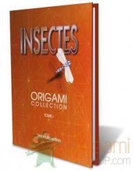 livre origami collection Insectes 1 de lionel albertino en français